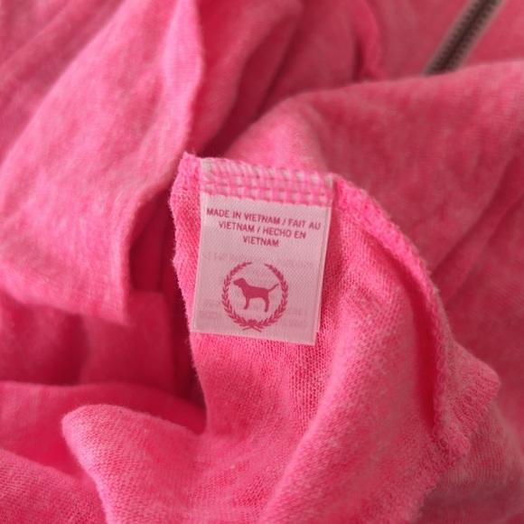 VS PINK Lightweight Full Zip. Sz L - Picture 8 of 8